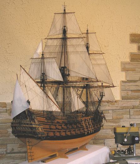 модель французского корабля 'La Ambitieux'